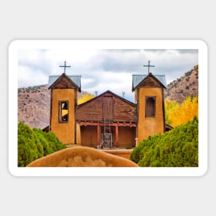 El Santuario de Chimayo Study 3 Sticker